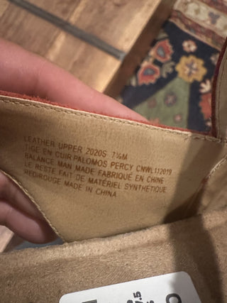 Earth Orgins Red Peep Toe Strap Sandal 7.5 #62 VV MTS|84160