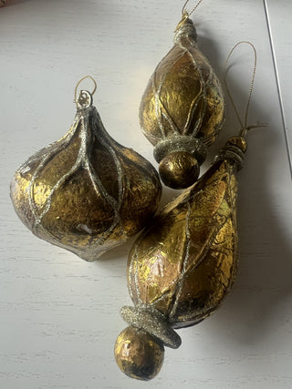 3 piece gold ornament MTS|133418