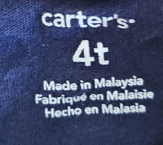 Carter's Navy Polka Dot Toddler Top 4T