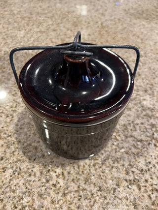 Vintage cheese crock RCD