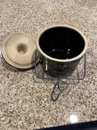 Vintage cheese crock RCD