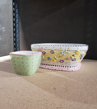 Mary Engelbreit Meadow Chip & Dip Set -lv RCD|126155