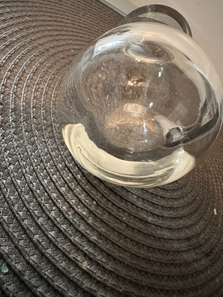 Vase Clear Weighted 5" MTS|87040