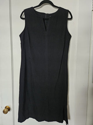 SEASONAL SALE - Women's - Jacklyn Smith Classic |  Black Cordouroy Dress (12) (BRI) - MTS