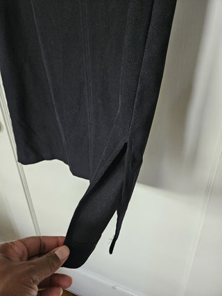 Women's - Jacklyn Smith Classic |  Black Cordouroy Dress (12)