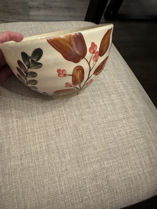 Home Trends "Shadowwood" Pottery Bowl MTS|105085