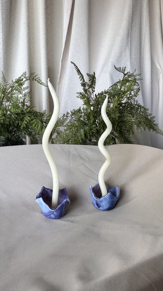 Thin Spiral Taper Candle (LZD - RSV)|87362