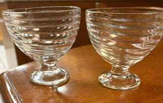 Anchor Hocking Footed Glass Dessert Bowl