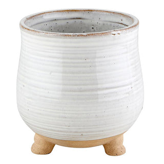 PLANTER - ROUND W/LEG MED