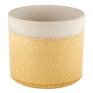 YELLOW POT -SMALL.         RSV
