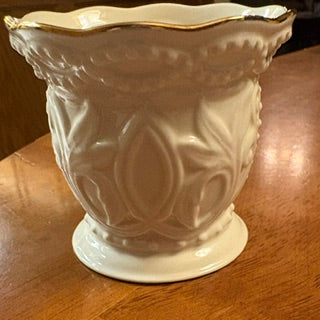 Lenox Beaded Votive Candle Holder, Acanthus Motif