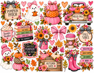 Hello Fall 12x12 Scrapbook Kit