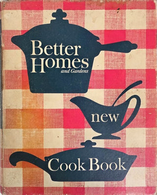 Vintage mid-century Better Homes and Gardens New Cook Book