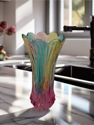 Vase Rainbow Colors