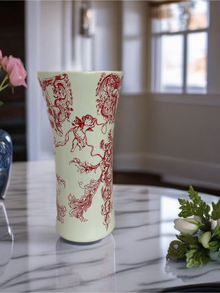 Vase Chintz Pattern 10"