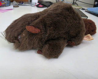 Vintage 1976 R. Dakin & Co. "Pillow Pets" Beaver Plush