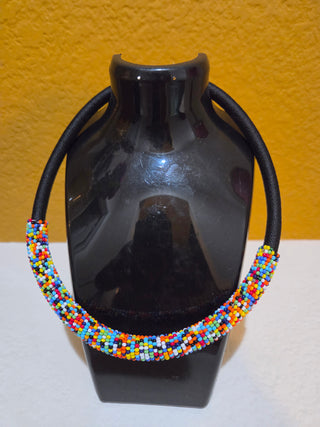 African beaded chocker necklace