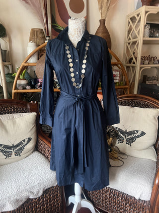 Mj94-NWT J.Crew Navy Dress