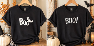 BOO Halloween tee