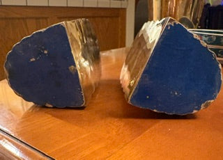 MCM Gump's  Art Deco Brass Bookends - Pair