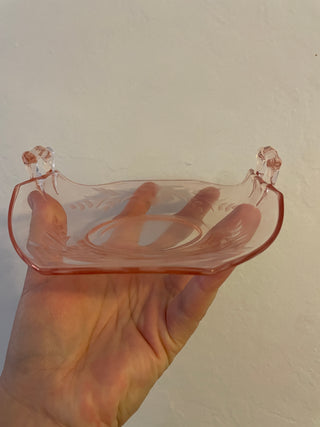 Octagon Floral Pink Bonbon Dish