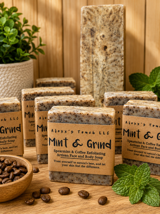 MINT & GRIND Artisan Face and Body Soap