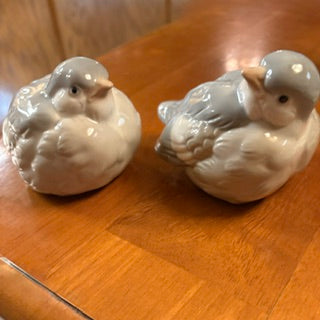 Vntg Otagiri Puffy Doves - Set of Two