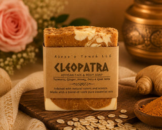 CLEOPATRA   Artisan Organic Face & Body Soap