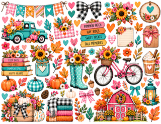 Colorful Autumn 12x12 Scrapbook Kit