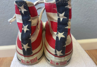 CONVERSE ALL STAR HI TOPS STARS & STRIPES
