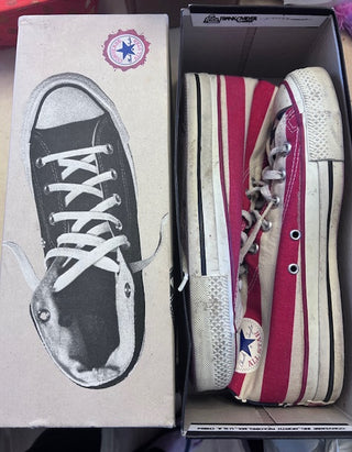 CONVERSE ALL STAR HI TOPS STARS & STRIPES