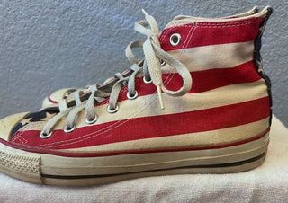CONVERSE ALL STAR HI TOPS STARS & STRIPES