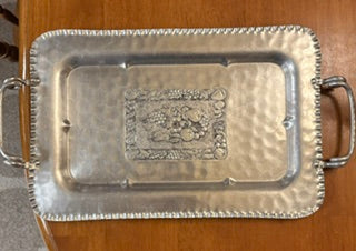 MCM Cromwell Hand Wrought Aluminum Tray