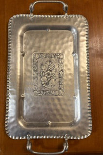 MCM Cromwell Hand Wrought Aluminum Tray
