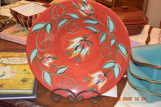 Southern Living at Home appx. 15 1/2 x 15 1/2 serving bowl by Gail Pitman