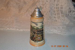 Authenic German Stein 10"