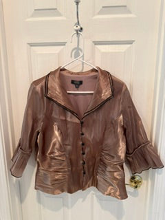 Rose Gold Shimmer Blouse