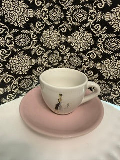 Vintage Inspired Parisian Espresso Set