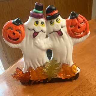Fitz&Floyd Ceramic Halloween Tea Light Holder