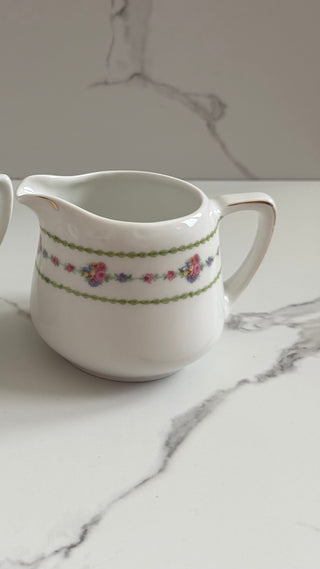 Antique KPM Krister Germany Porcelain Creamer Pitcher