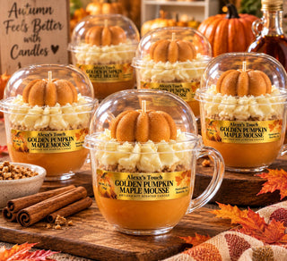 GOLDEN PUMPKIN M.M. ARTISAN SOY CANDLE