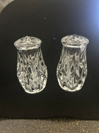 Gorham Althea Lead Crystal Salt/Pepper Shakers