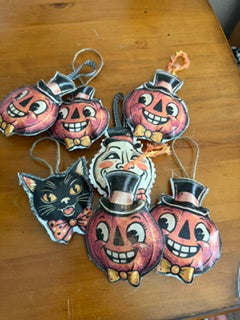 Handmade  Jackolantern Ornament