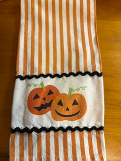 Halloween Tea Towel