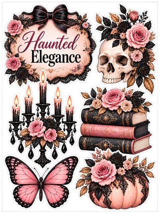 Haunted Elegance 12×12 Scrapbook Kit
