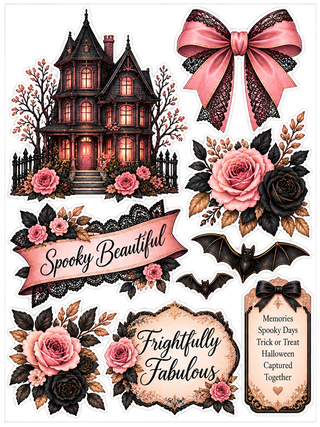 Haunted Elegance 12×12 Scrapbook Kit