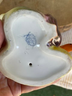 Herend Hungary Porcelain Pair of Ducks Figurine No 3056