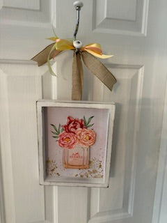 Hermes shadow box print