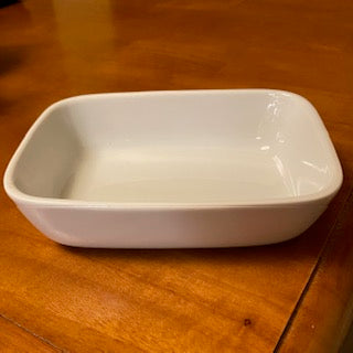1980s Small Porcelain IDG Baking Dish