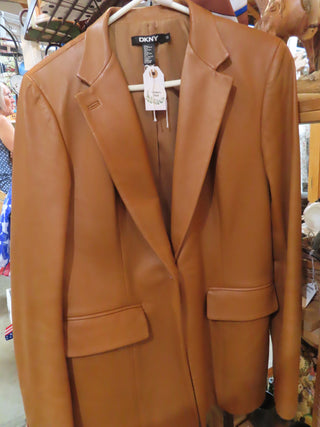 DKNY Genuine Leather Jacket RC